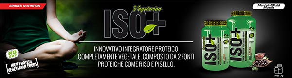 Iso+ Vegetarian No SOY 2kg 4+ Nutrition