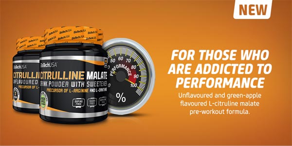 Citrullina Malato in Polvere 300 gr Bio Tech USA