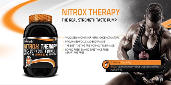 Terapia Nitrox 340 gr Bio Tech USA