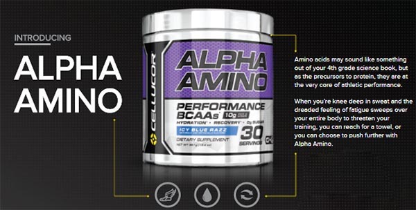 Alpha Amino 50 serving 635 gr Cellucor
