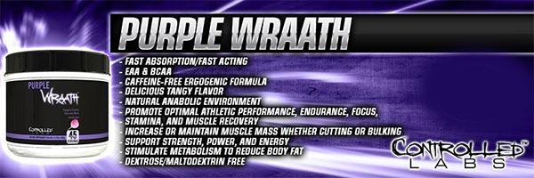 Purple Wraath 540 gr Controlled Labs 