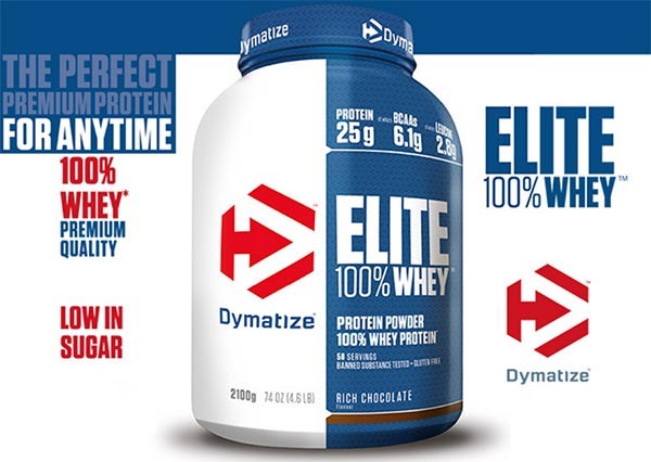 Elite 100% Whey Protein 2,1 Kg Dymatize