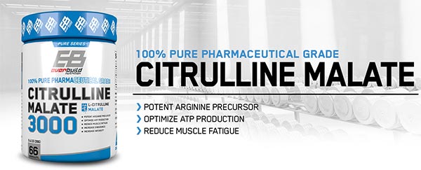 L-Citrullina Malato 3000 200gr Everbuild Nutrition