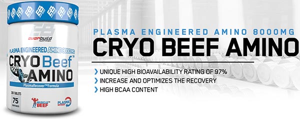 Cryo Beef Amino 300 cps Everbuild Nutrition