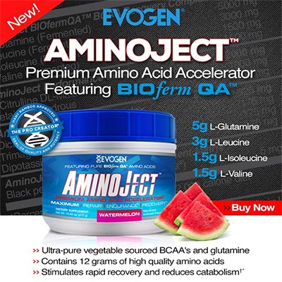 Aminoject 472gr Evogen