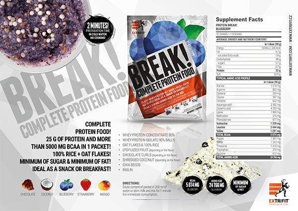 Break Complete Protein 90 gr Extrifit