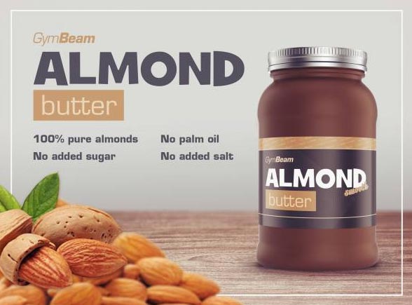 Almond Butter 340 gr GymBeam