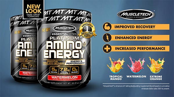 Platinum Amino + Energy 290gr Muscletech