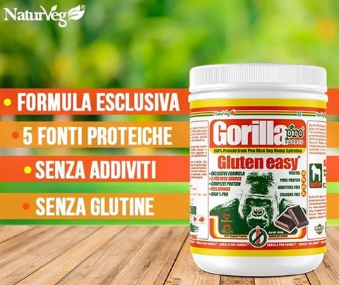 Gorilla Gluten Easy 1 Kg NaturVeg