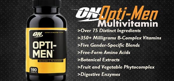 opti-men 180 cps Optimun Nutrition