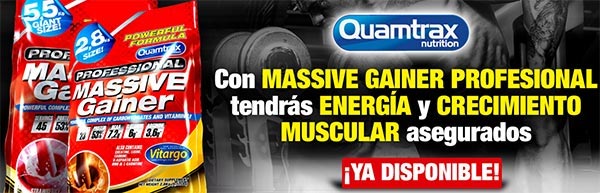 Professional Massive Gainer 5,5 Kg Quamtrax