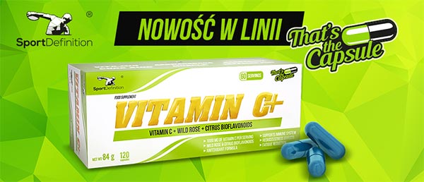 Vitamin C+ 120 cps Sport Definition