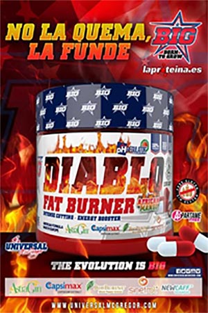 Diablo Fat Burner 120 cps Universal McGregor