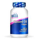 Flax Seed Oil Organic 100 cps Haya Labs