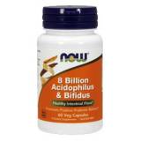 Acidophilus e Bifidus 8 Billion 60 cps Now Food