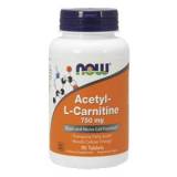 Acetyl L-Carnitina 750mg 90cps Now Food