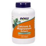 Calcium Magnesium 100 cps Now Food