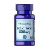 Folic Acid 800mcg 250cps puritan's pride