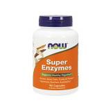 Super Enzymes Capsules 90cps now foods