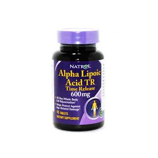 ALA 600 mg Time Release 45 cps Natrol
