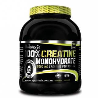 100% Creatine Monohydrate 500gr BioTech USA