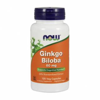 Ginko Biloba 120mg 100cps Now Food