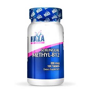Methyl B12 200 mcg 100 tabs Haya Labs