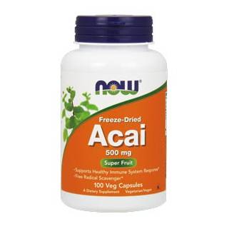 Acai 500 mg 100 cps Now Food