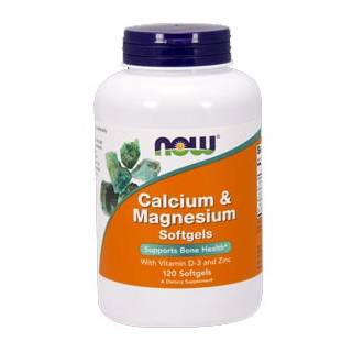 Calcium Magnesium 100 cps Now Food