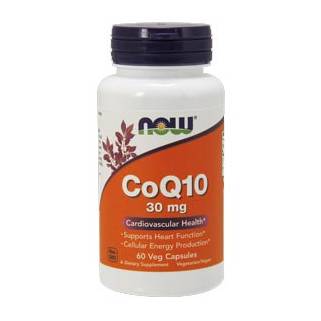 Coenzima Q10 30 mg 60 cps Now Food