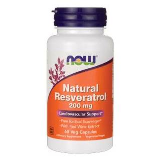 Mega Resveratrol 60 cps Now Food