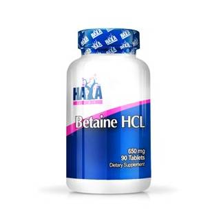 Betaina HCL 650 mg 90 cps Haya Labs