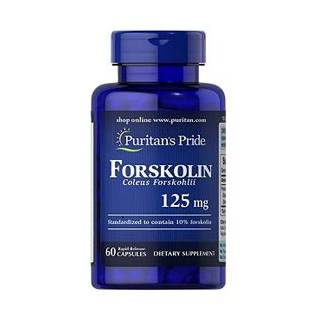 Forskolin Coleus Forskohlii 125 mg 60 cps Puritan’s Pride