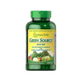 Green Source Vitamin & Mineral 60 cps Puritan’s Pride