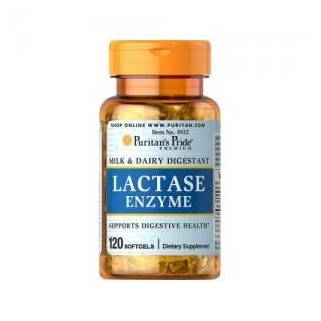 Lactase Enzyme 125 mg 120 cps Puritan’s Pride