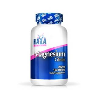 Magnesium Citrate 200 mg 100 cps Haya Labs