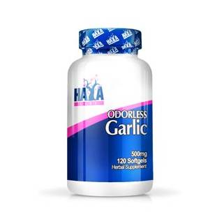 Odorless Garlic 500mg 120cps haya labs