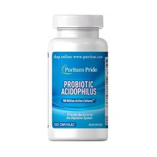 Probiotic Acidophilus Active Cultures 100 cps Puritan’s Pride