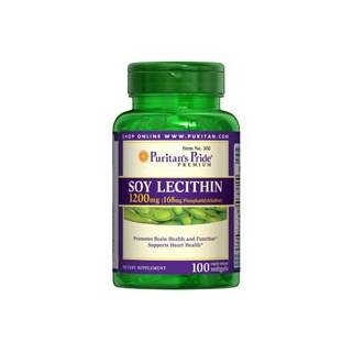 Soy Lecithin 1200 mg 100 cps Puritan’s Pride