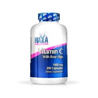 Vitamina C1000 with Rose Hips 250 cps Haya Labs