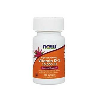 Vitamina D3 10000 IU 120 cps Now Foods