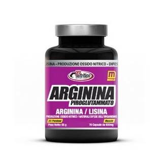 Arginina Piroglutammato 70cps ProNutrition