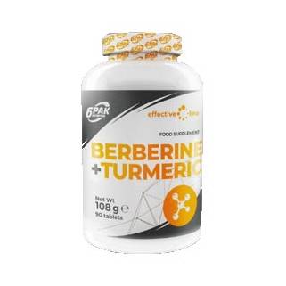 Berberine + Turmeric 90 cps 6PAK Nutrition