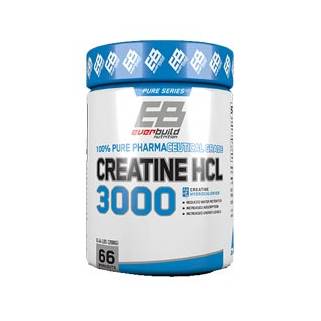 Creatina Idrocloruro HCL 3000 200gr Everbuild Nutrition