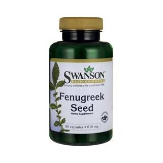 Fenugreek Seed 610mg 90cps Swanson Nutrition
