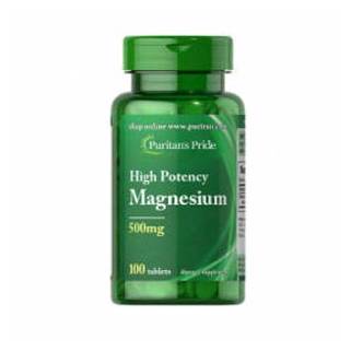 High Potency Magnesium 500mg 100cps Puritan's Pride