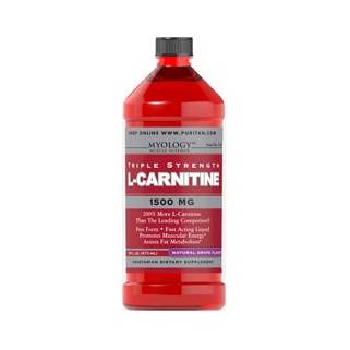 Carnitina Liquida 1500 mg 473 ml Puritan’s Pride