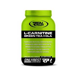 L-Carnitine + Green Tea + CLA 90 cps Real Pharm