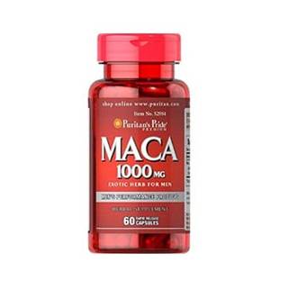 Maca 1000mg Exotic Herb 60cps Puritan's Pride