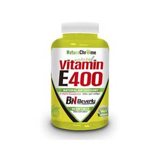 Natural Vitamin E400 60cps Beverly Nutrition